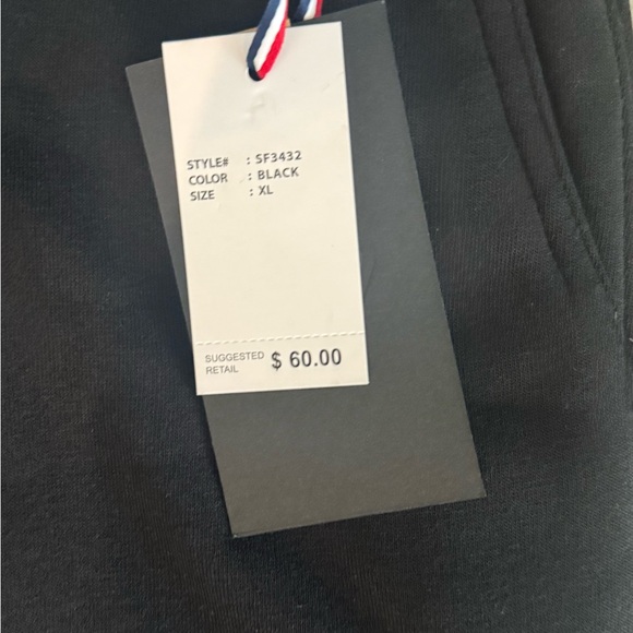 Switch Remarkable Clothing Black Joggers with Shiny Accents‎ size XL BNWT - Picture 4 of 4